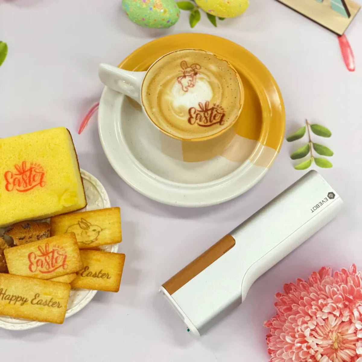 食品級安全墨水|健康無憂
墨水由食用色素和水製成,無味且通過 FDA、SGS 和 Halal 認證,適合接觸食品表面,安全可靠。