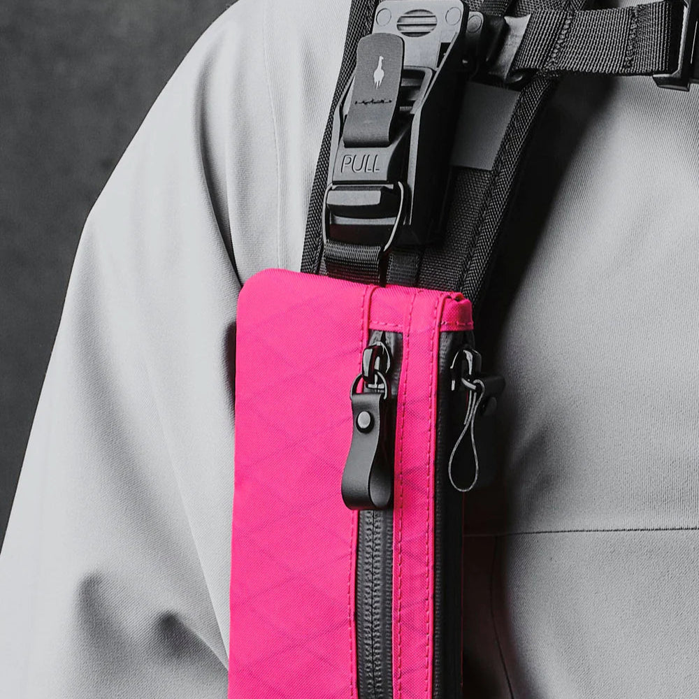 【Alpaka】Zip Pouch Hot Pink RVX20 小袋|輕巧防潑水