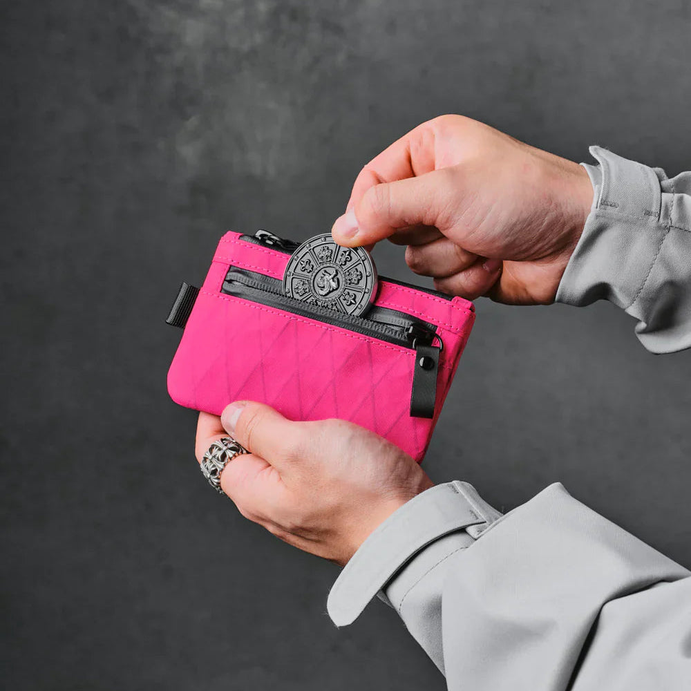 【Alpaka】Zip Pouch Hot Pink RVX20 小袋|輕巧防潑水