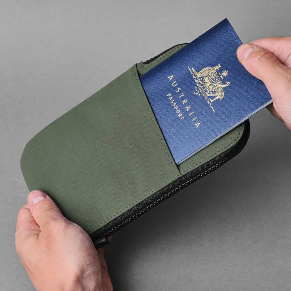 Alpaka Zip Travel Wallet 旅行皮夾|RFID 防護