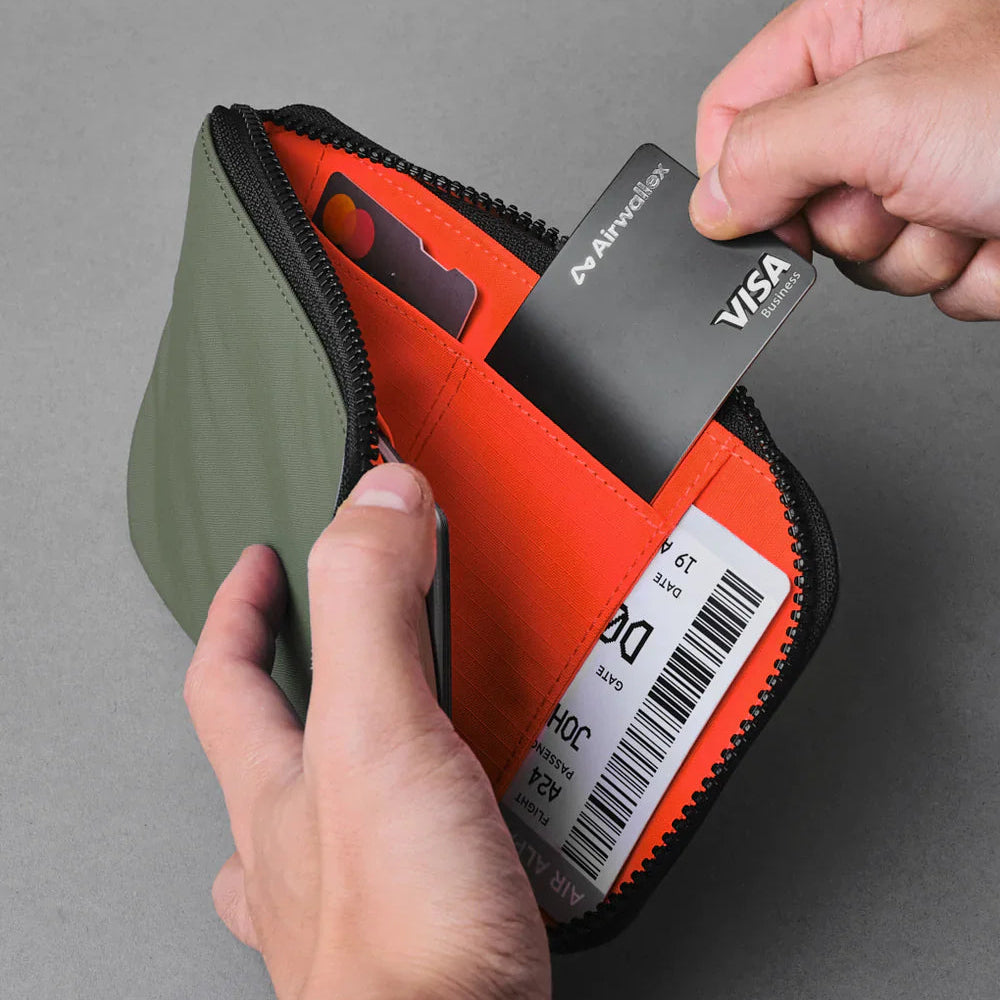 Alpaka Zip Travel Wallet 旅行皮夾|RFID 防護