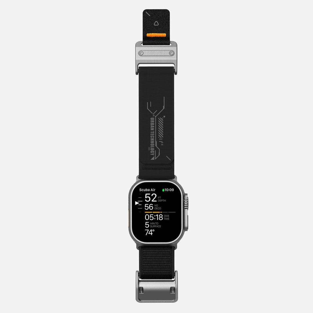 【Aulumu】A11 Mag Buckle 磁扣超薄錶帶|Apple Watch Series 相容|輕盈舒適防滑錶帶