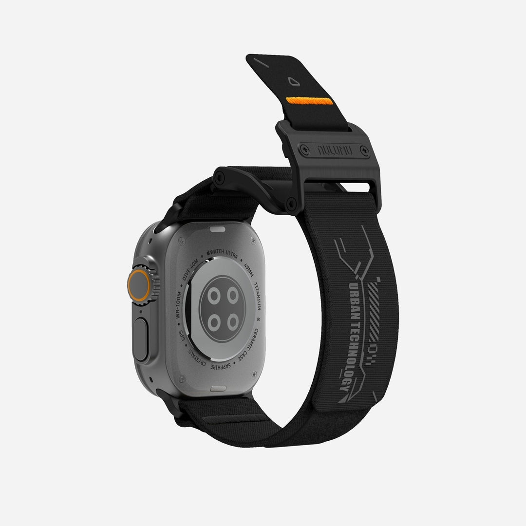 【Aulumu】A11 Mag Buckle 磁扣超薄錶帶|Apple Watch Series 相容|輕盈舒適防滑錶帶