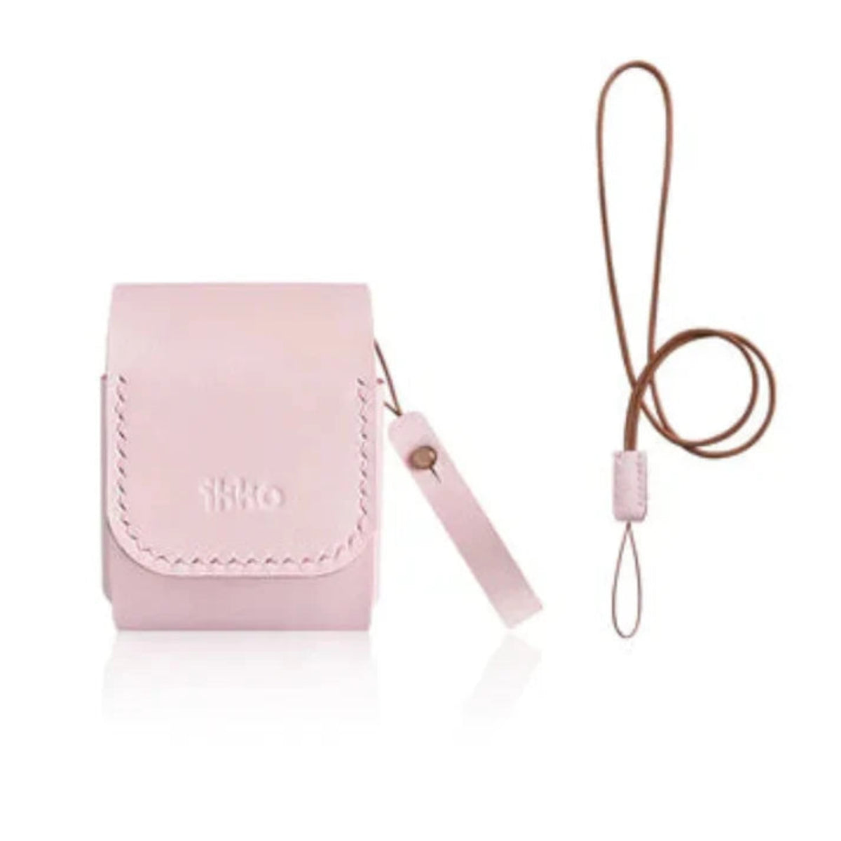 【Ikko】ActiveBuds Calf Leather Case 耳機包|高質感小牛皮