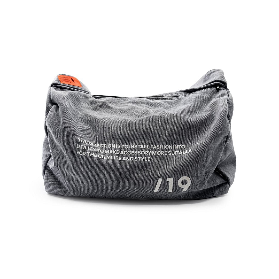 【Subtle】Rawmad (E) Denim Traveler Duffel 復古牛仔側肩包