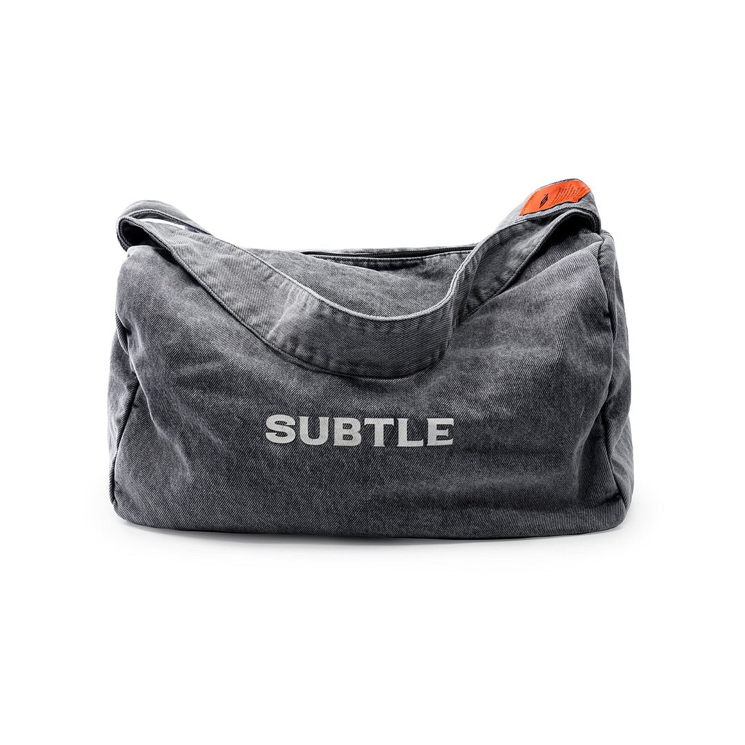【Subtle】Rawmad (E) Denim Traveler Duffel 復古牛仔側肩包