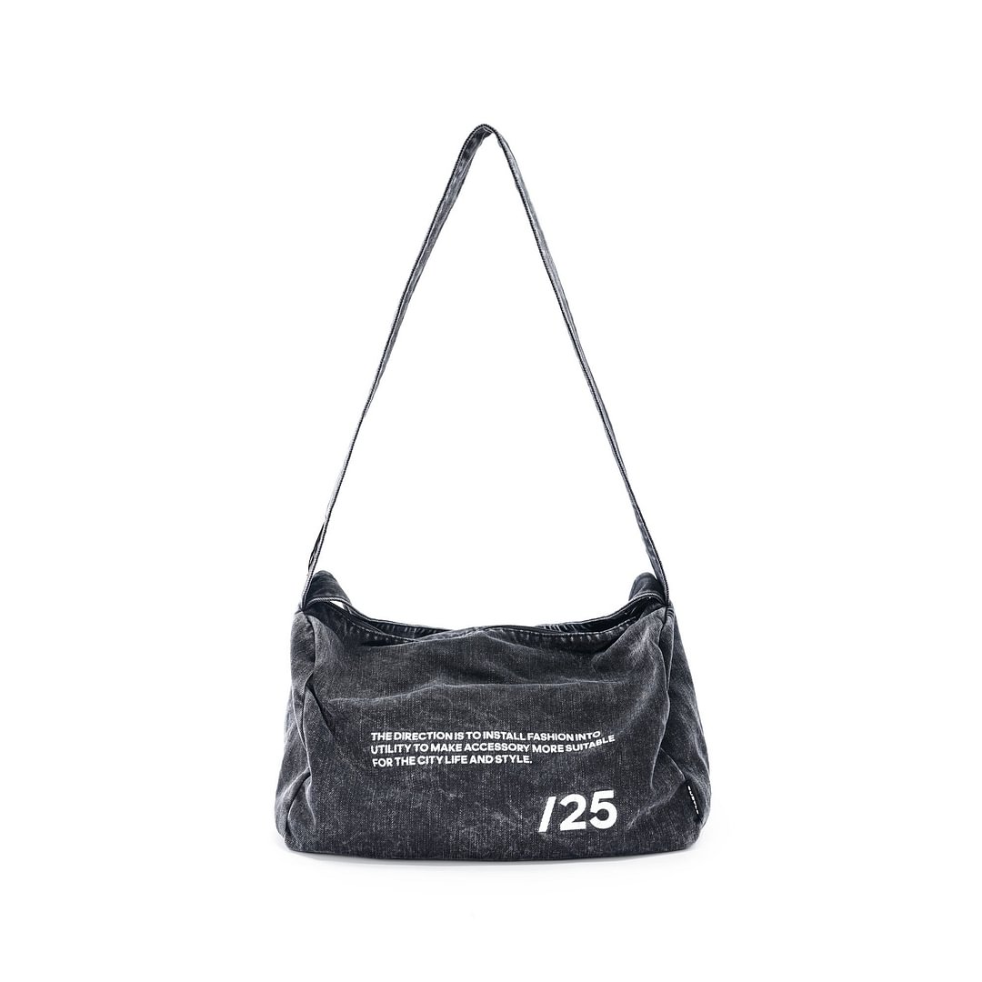 【Subtle】Rawmad (E) Denim Traveler Duffel 復古牛仔側肩包