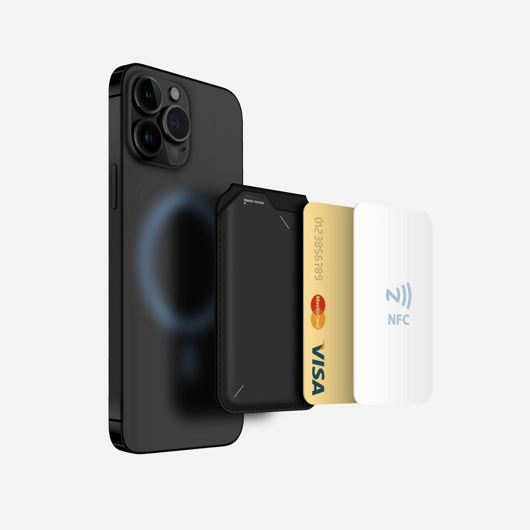 【Aulumu】G02 MagSafe 磁吸翻蓋錢包支架|卡片收納+手機支架二合一|iPhone 相容