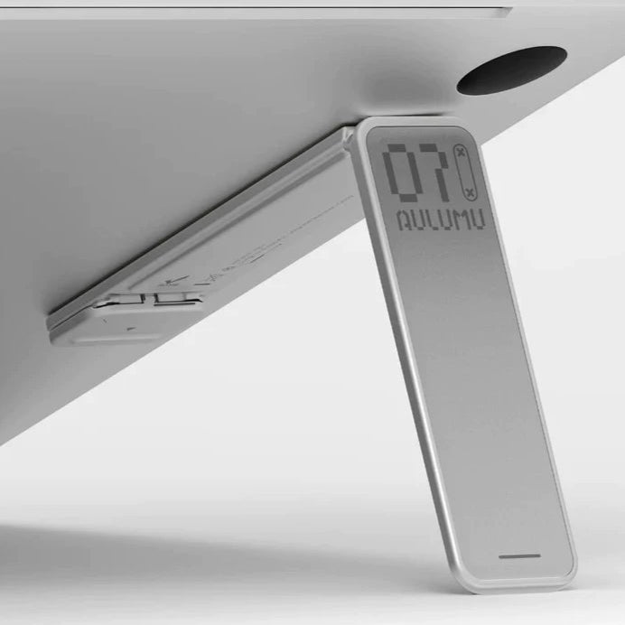【Aulumu】G07 Pop-up 手提電腦支架|筆電散熱抬高架|超薄可折疊便攜支撐架