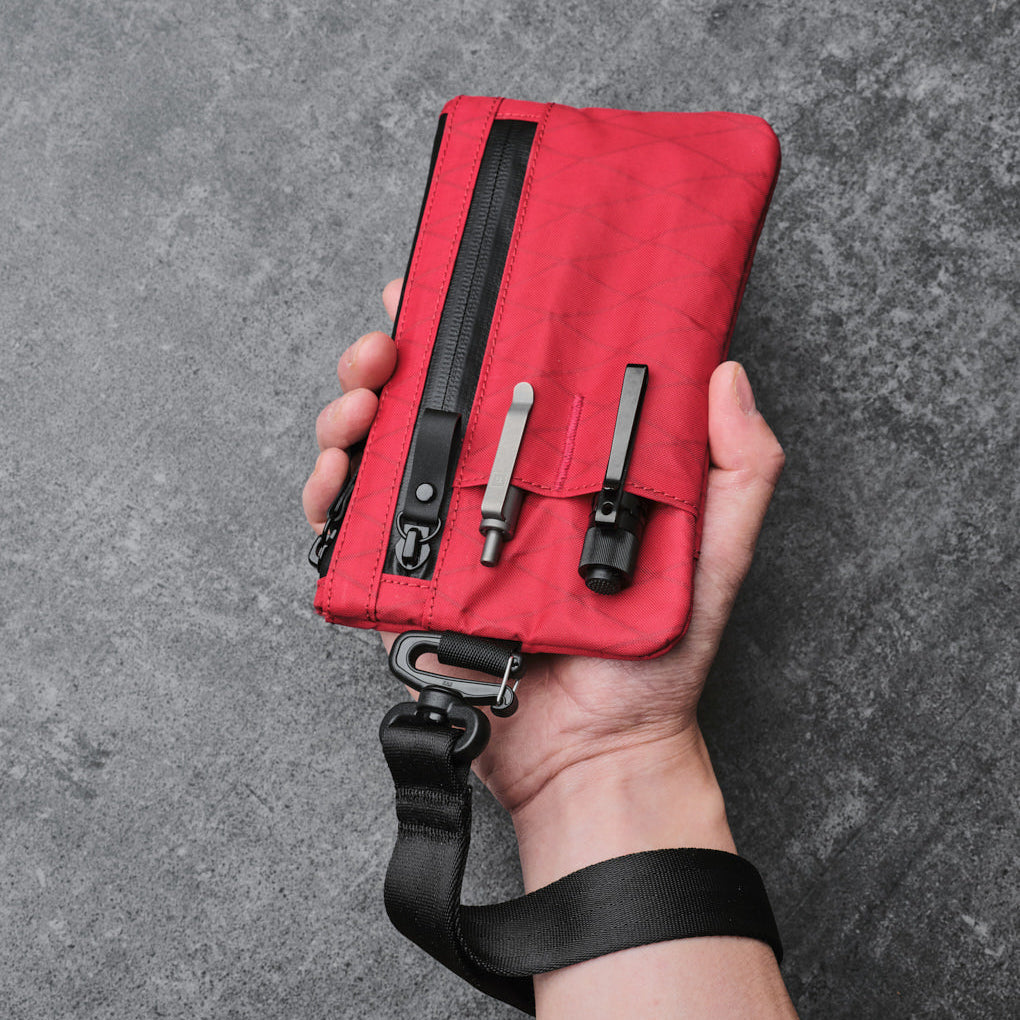 Alpaka Zip Clutch 手拿包|防水輕巧