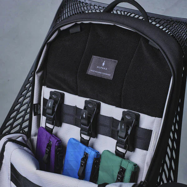 【Alpaka】Zip Pouch Pro Limited Vivid 收納包|輕巧防潑水