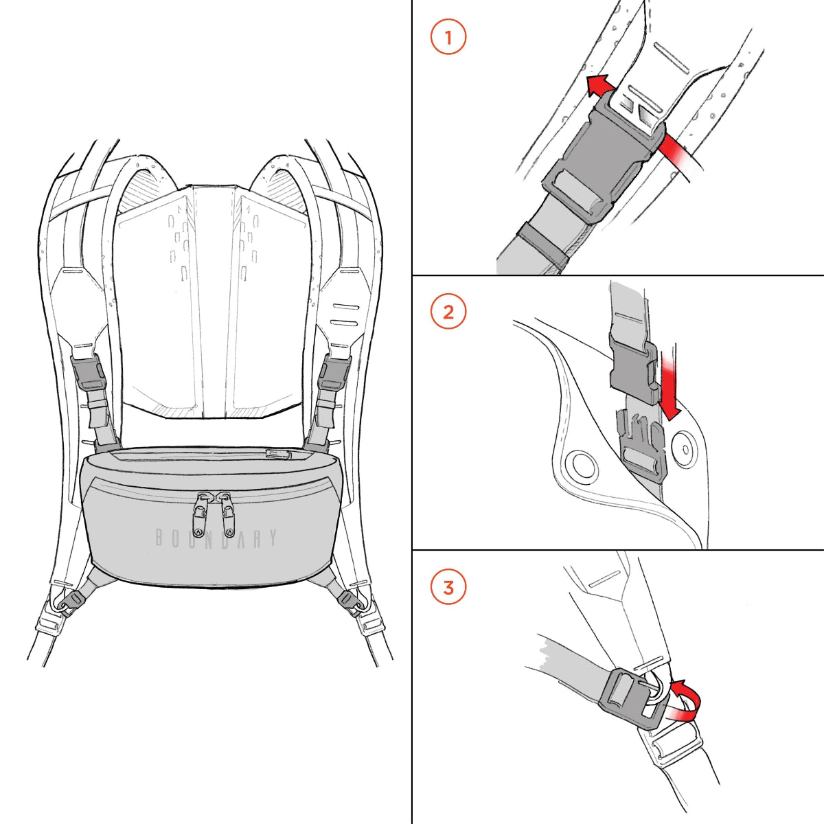 Boundary Supply Rift Camera Kit 輕量相機收納組合|可依需求調整分隔