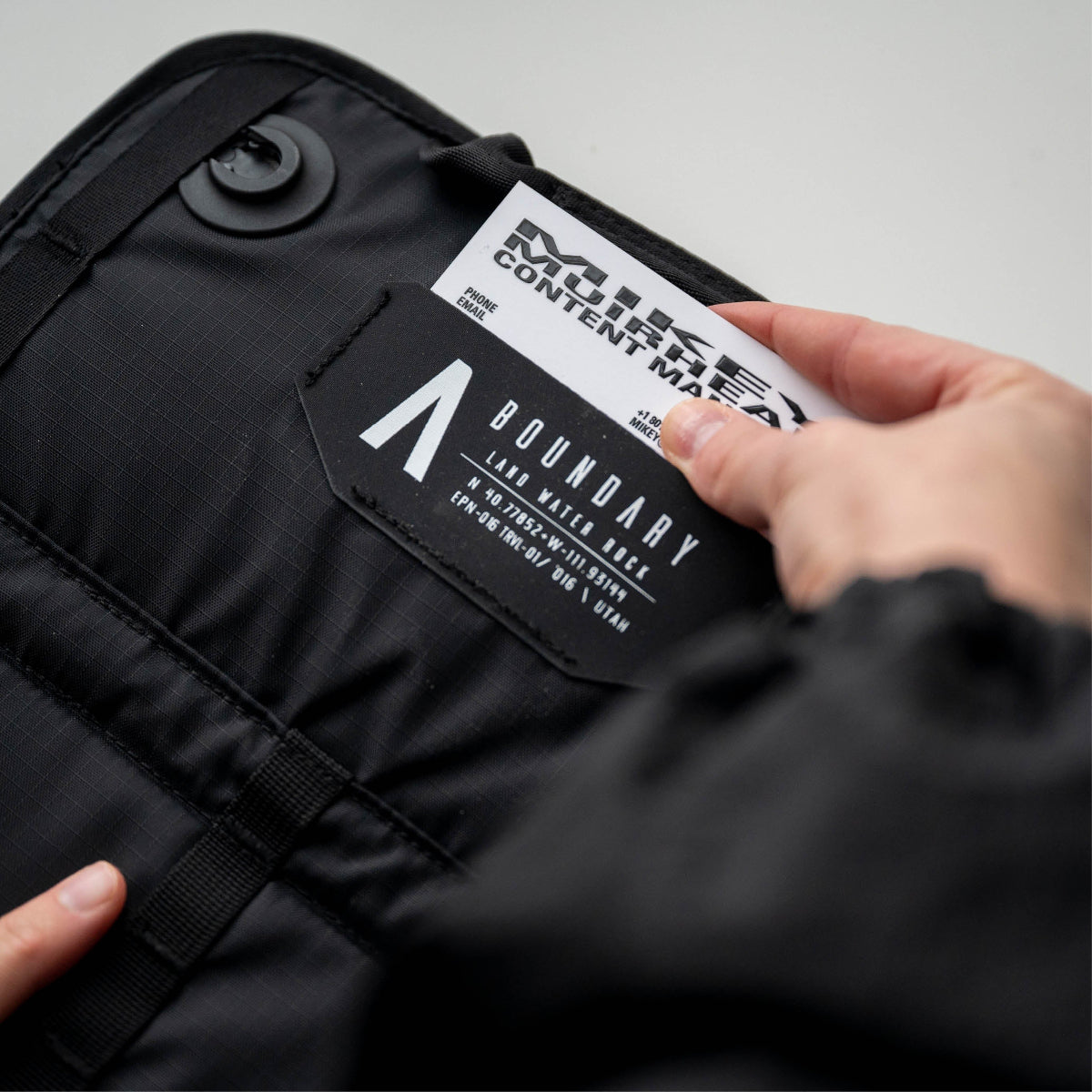 Boundary Supply Tech Roll 多功能科技捲包|具備可調節口袋