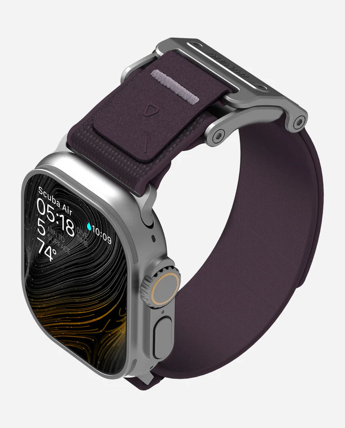 【Aulumu】A11 Mag Buckle 磁扣超薄錶帶｜Apple Watch Series 相容｜輕盈舒適防滑錶帶