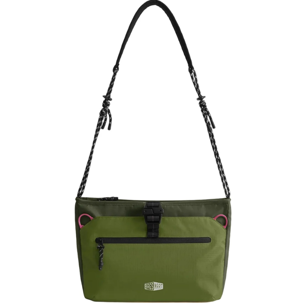 【Bagsmart】Faro 8L Crossbody Bag 防潑水斜肩包｜RFID防盜｜磁吸快取口袋