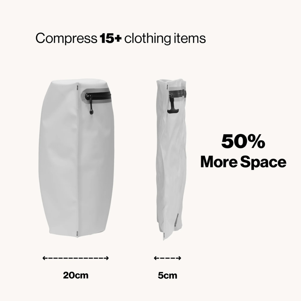 【Airback】Premium Compression Bag 壓縮收納袋｜兩種尺寸選擇｜節省約50%空間