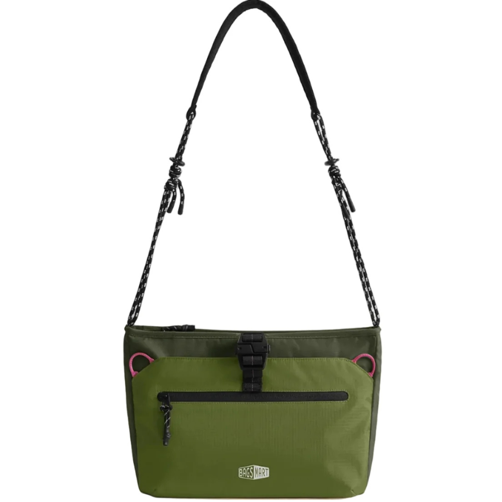 【Bagsmart】Faro 8L Crossbody Bag 防潑水斜肩包｜RFID防盜｜磁吸快取口袋