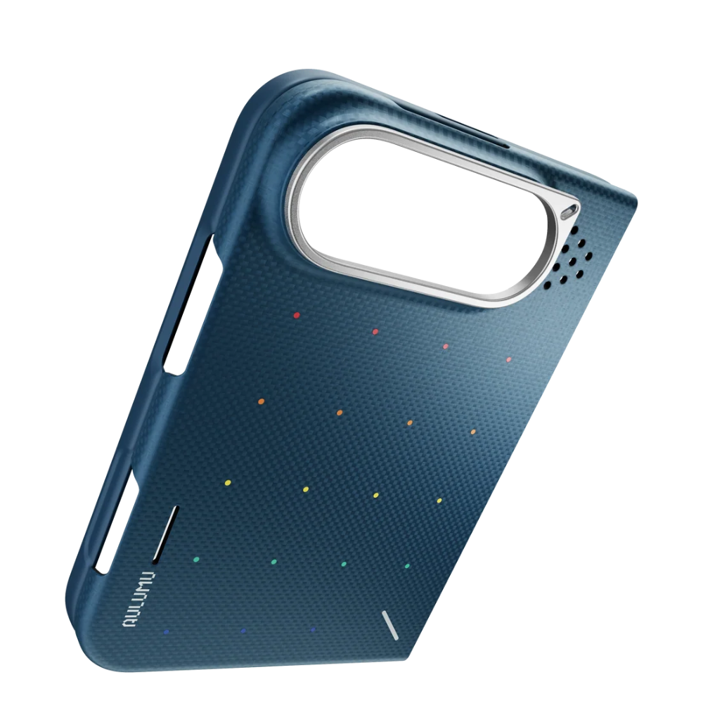 【Aulumu】Duo Particle Aramid Fiber 芳綸纖維保護殼｜iPhone Duo 專用｜雙面邊框防護｜MagSafe 磁吸