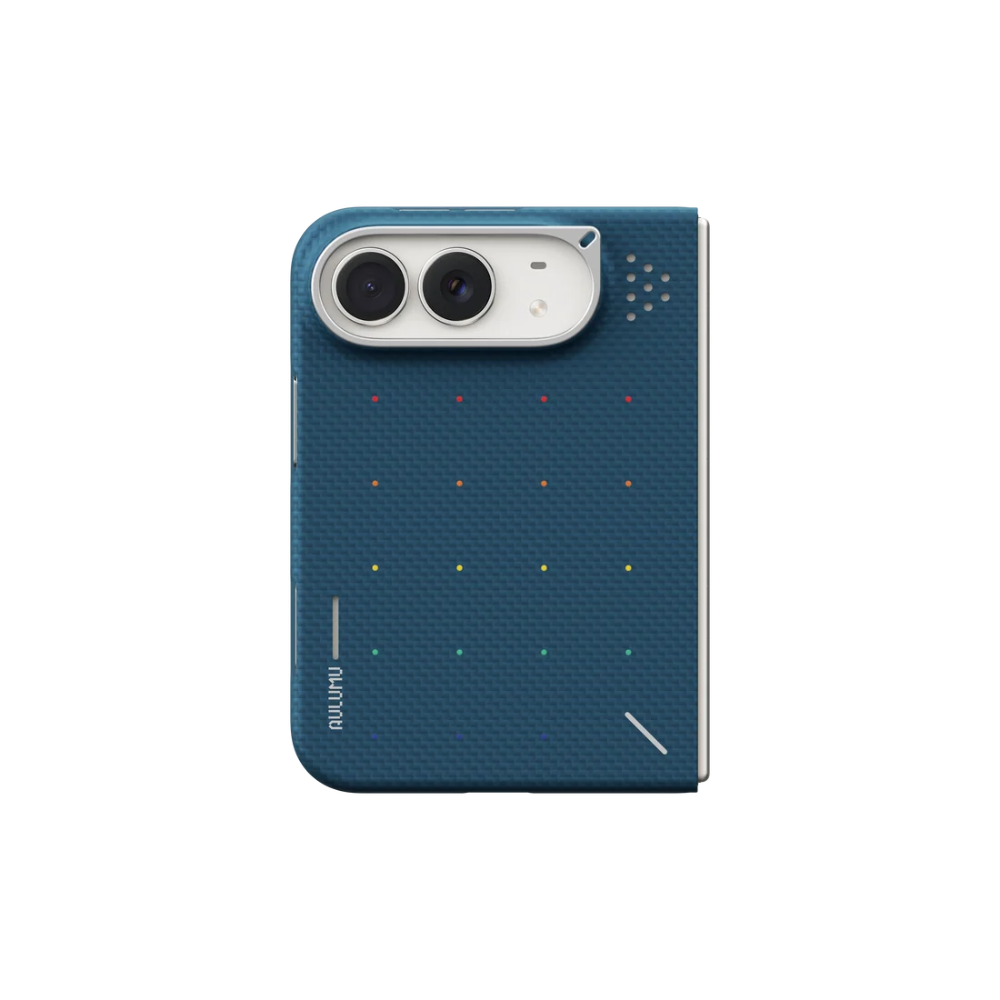 【Aulumu】Duo Particle Aramid Fiber 芳綸纖維保護殼｜iPhone Duo 專用｜雙面邊框防護｜MagSafe 磁吸