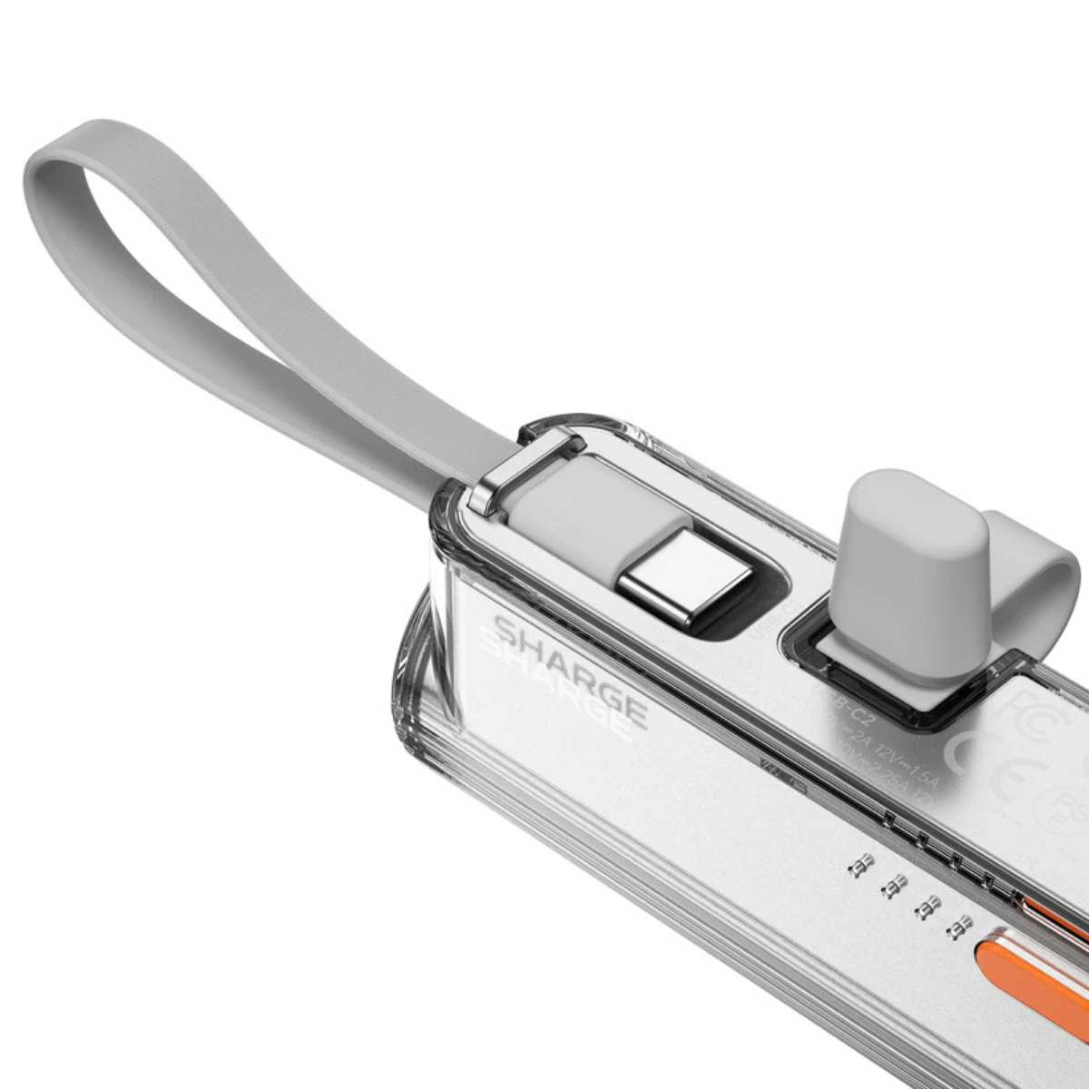 【Sharge】Flow Mini 2｜5000mAh 超輕便行動電源｜雙接口快充