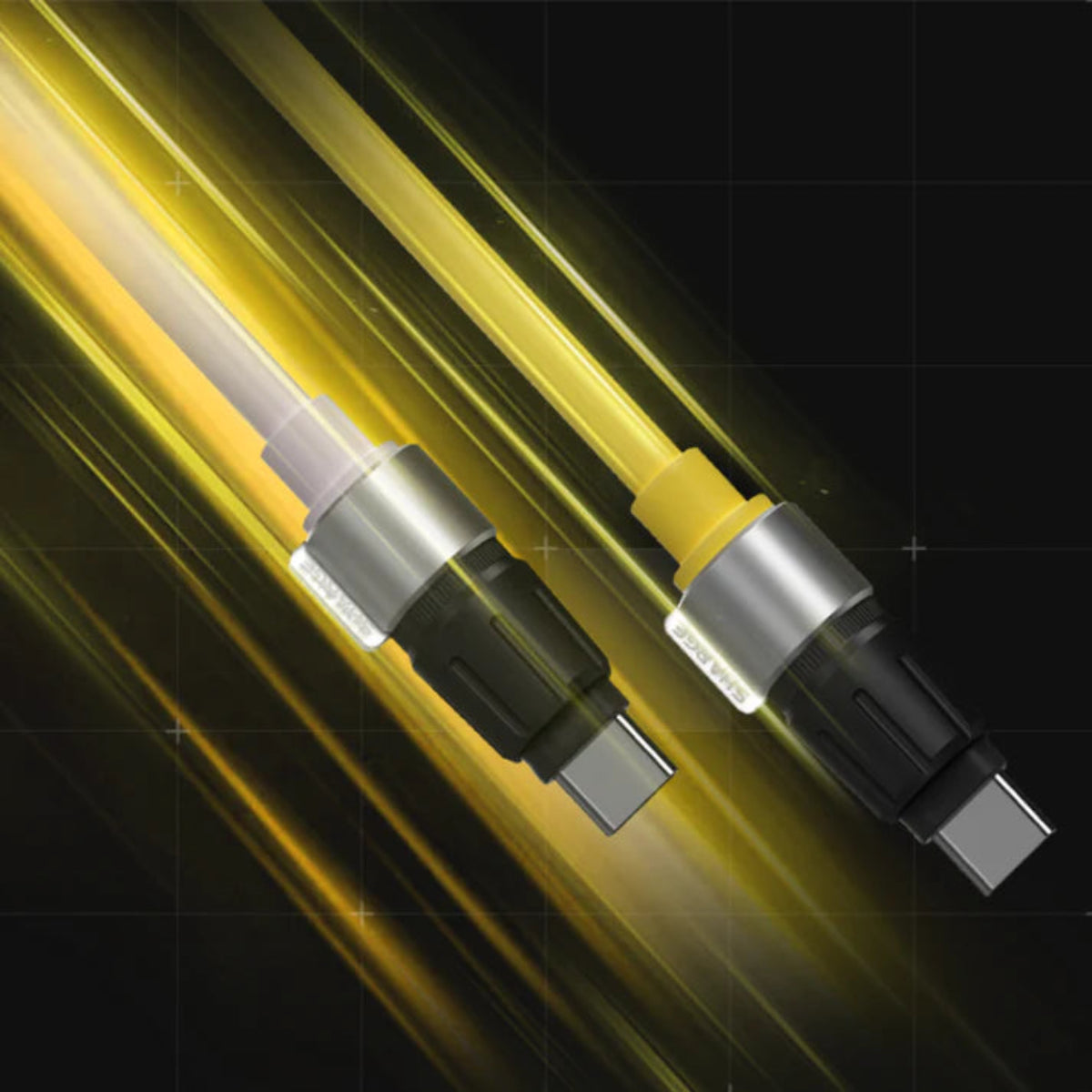 【Sharge】PD240W 幻影快充線 C to C 1.2m｜高效耐用