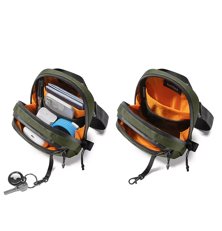 【Tomtoc】城市旅人 小方包  X-Pac限定版｜防盜設計