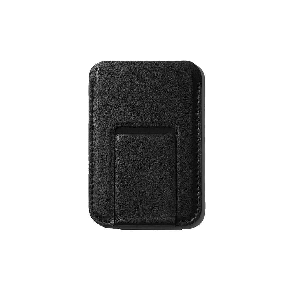 BITPLAY 超薄磁吸卡夾支架 格紋，輕巧設計，MagSafe 兼容