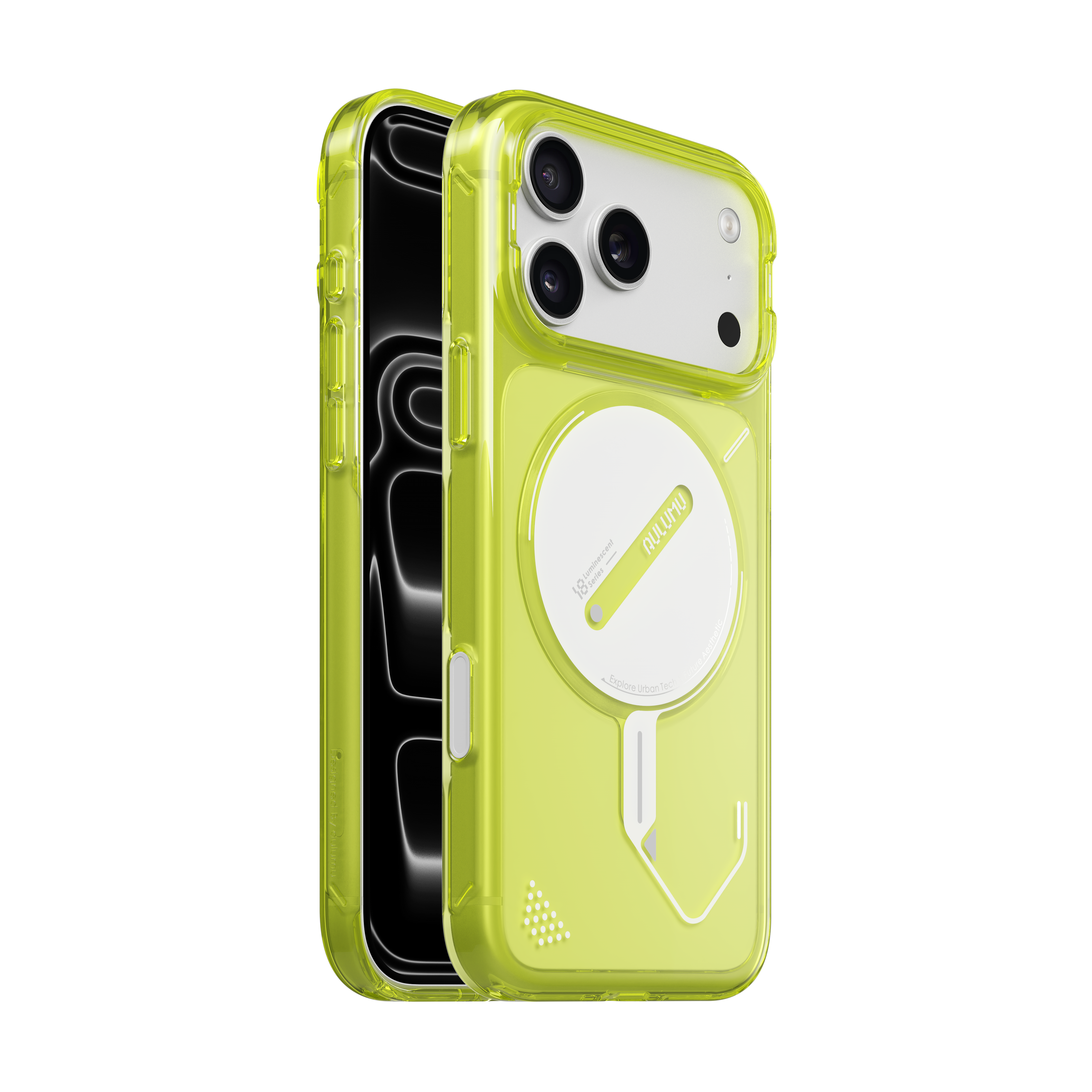 【Aulumu】A18 Lumen Transparent 晶透 PC 輕薄手機殼｜iPhone 18 Pro/Pro Max 專用｜MagSafe 支援