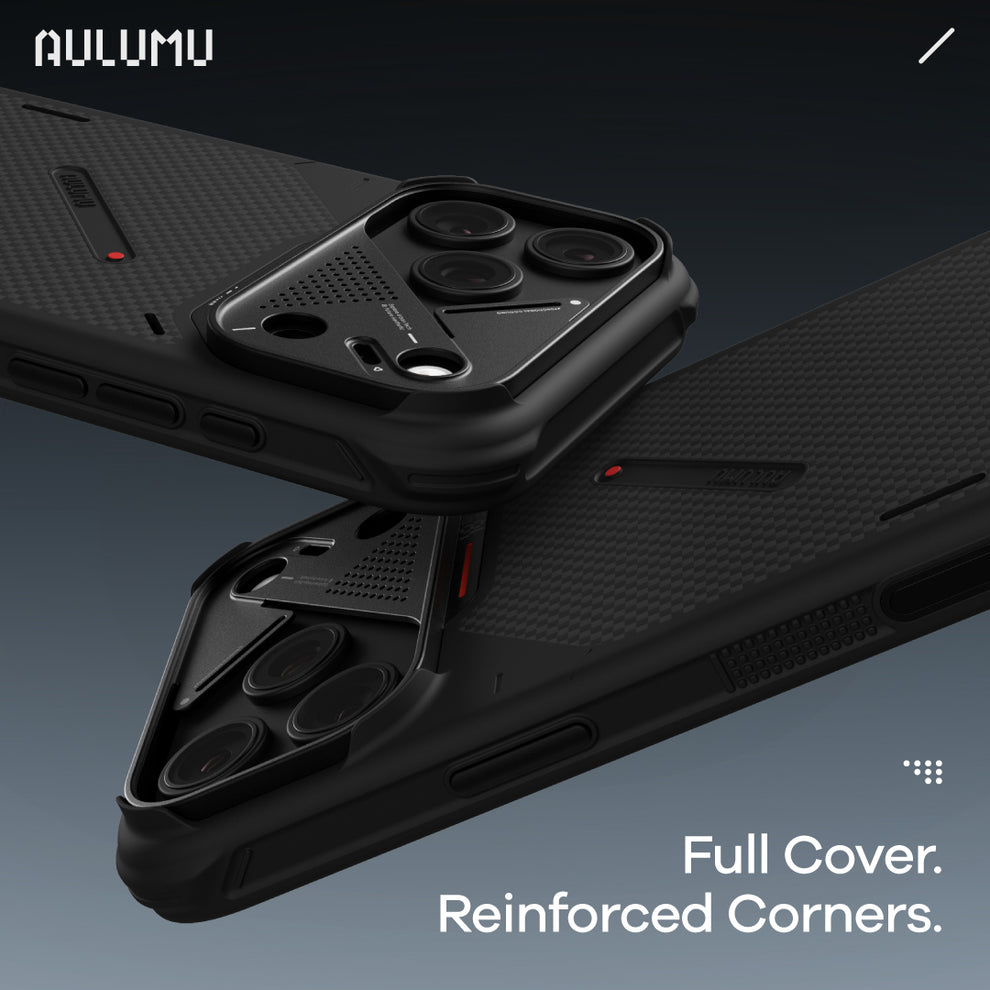 【Aulumu】A18 Armor 防撞芳綸纖維全包手機殼｜iPhone 18 Pro/Pro Max 專用｜MagSafe 支援