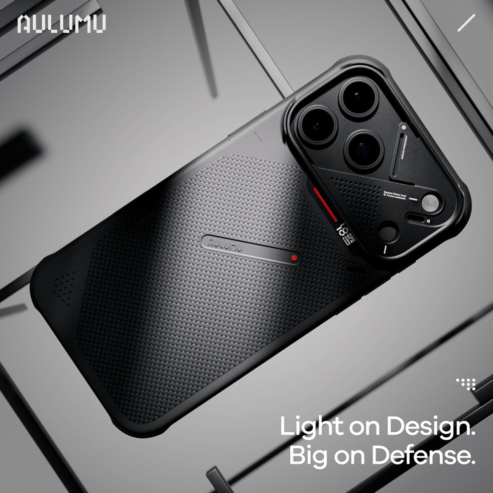 【Aulumu】A18 Armor 防撞芳綸纖維全包手機殼｜iPhone 18 Pro/Pro Max 專用｜MagSafe 支援
