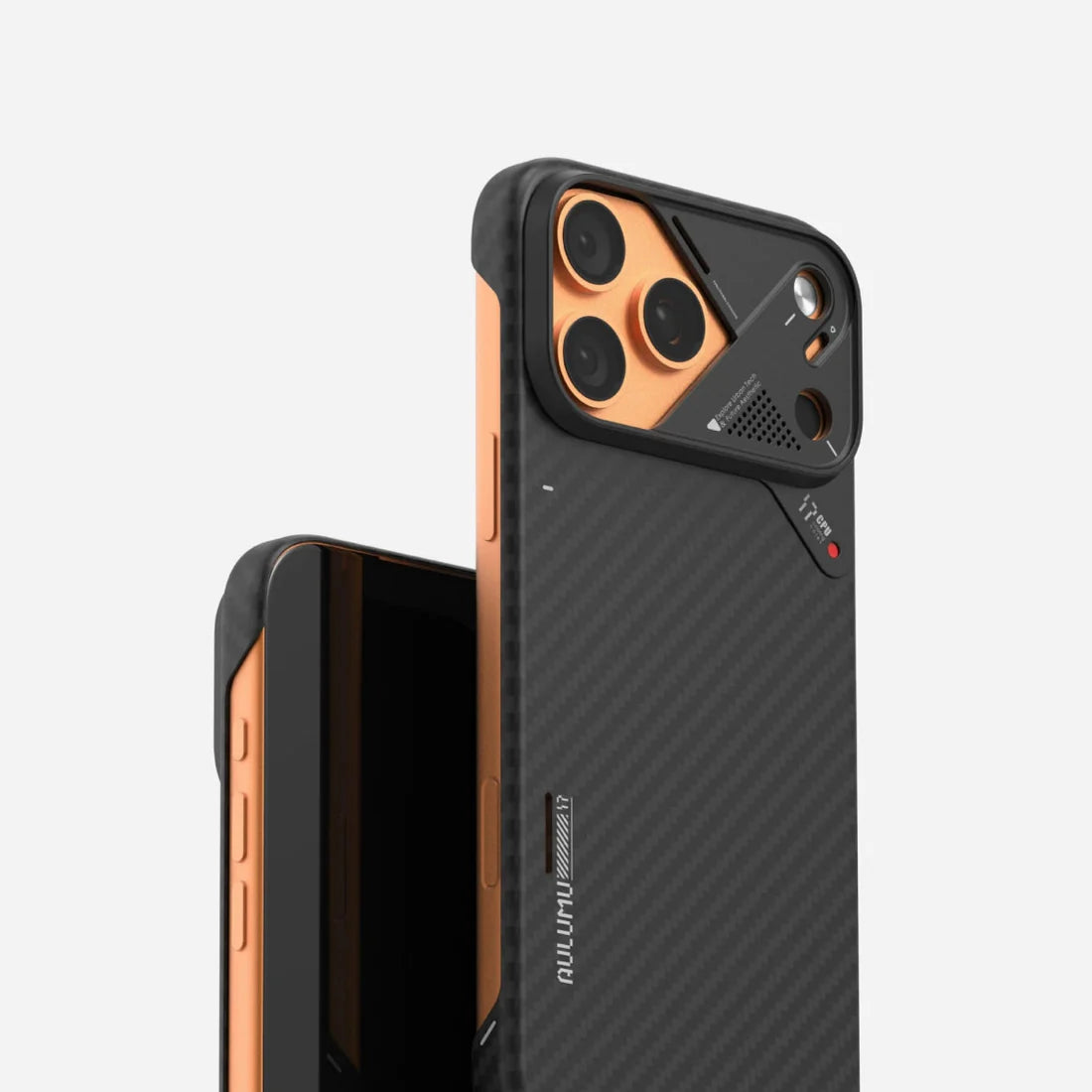 【Aulumu】Aramid Fiber Case 芳綸纖維手機殼｜iPhone 17 Pro/Pro Max｜支援 MagSafe｜超薄設計