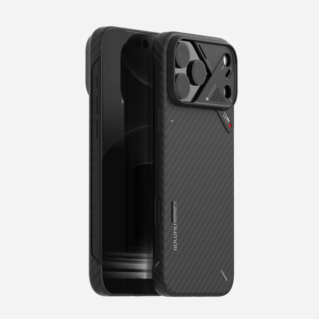 【Aulumu】Aramid Fiber Case 芳綸纖維手機殼｜iPhone 17 Pro/Pro Max｜支援 MagSafe｜超薄設計