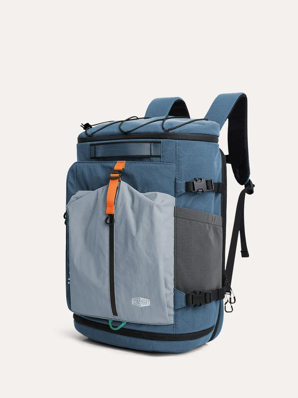 【Bagsmart】Faro 40L Carry On Travel Backpack 防潑水旅行背包 ｜30-40L擴充容量｜獨立鞋層