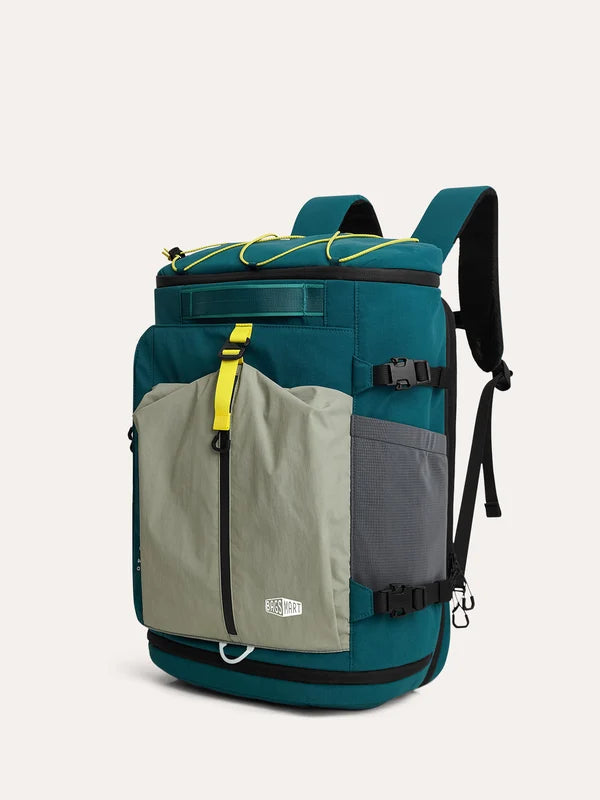 【Bagsmart】Faro 40L Carry On Travel Backpack 防潑水旅行背包 ｜30-40L擴充容量｜獨立鞋層
