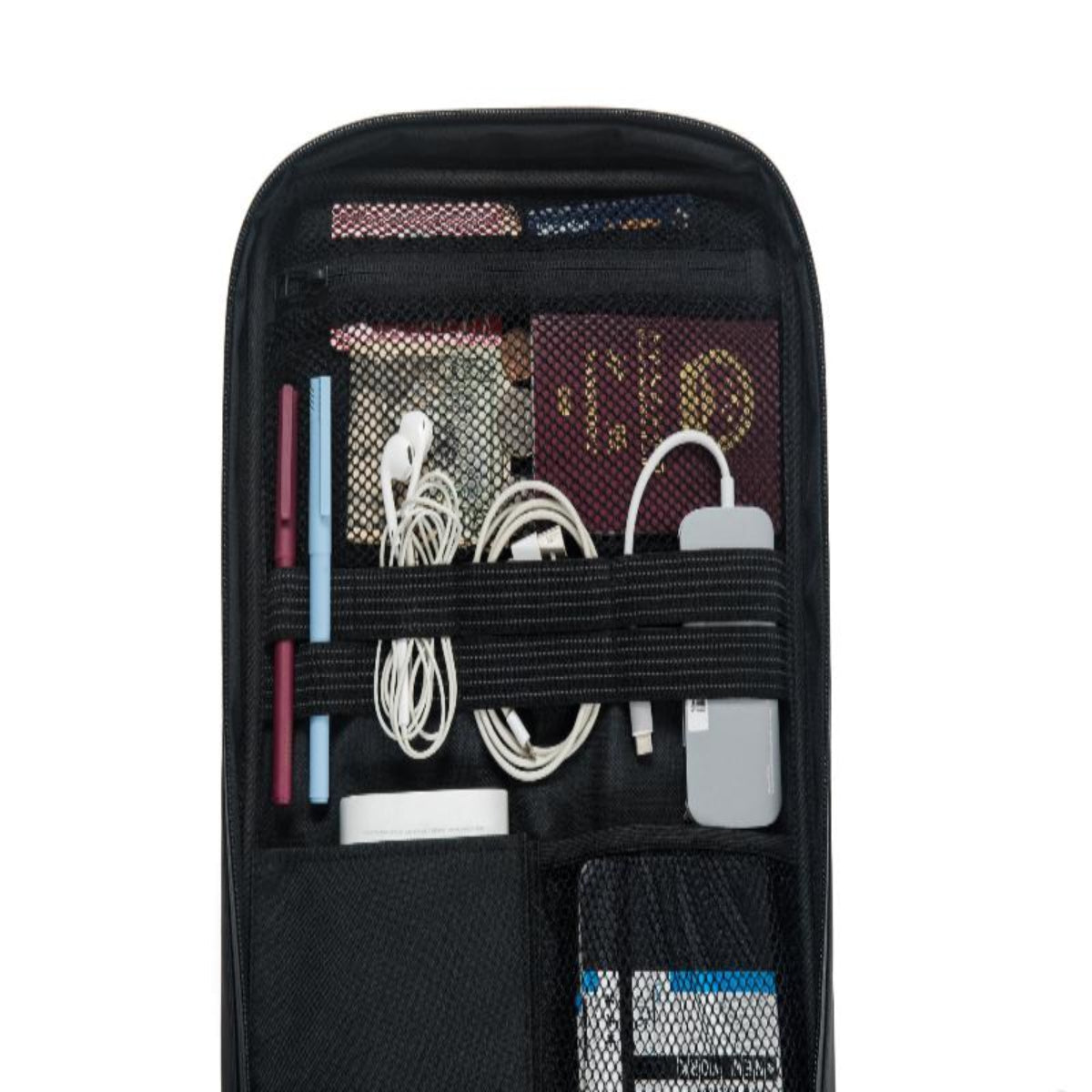 Fisherman Backpack S 背囊支援 180 度全開設計，方便整理物品