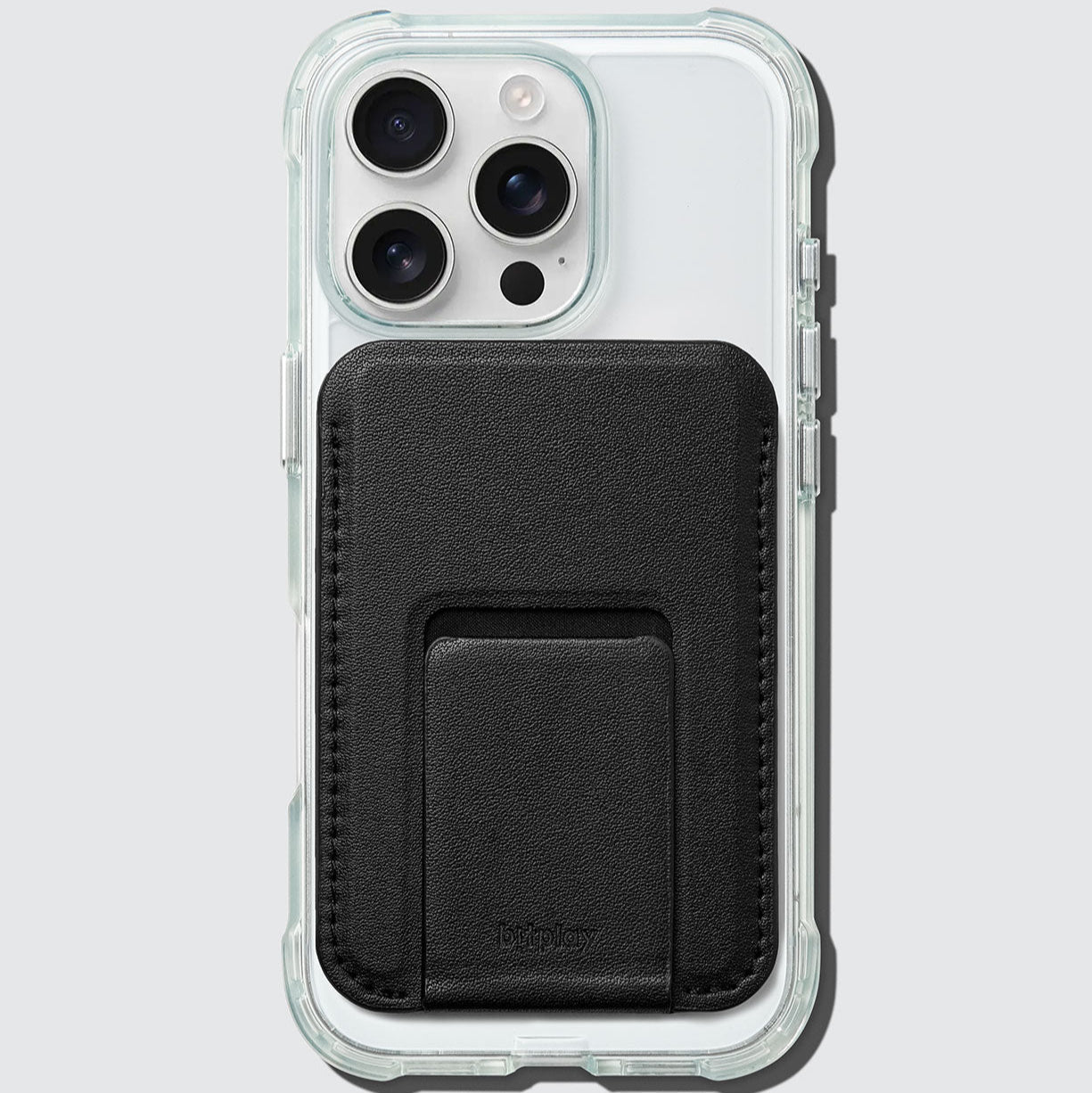 內置隱藏卡片收納空間，可存放一張卡片，隱密又實用