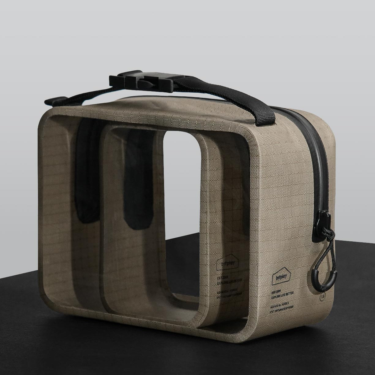 500ml 和 1500ml 雙容量袋子的大小對比