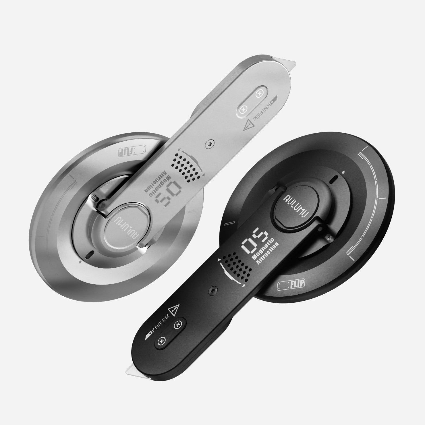 【Aulumu】G05 Air 磁吸手機支架
Aulumu G05 Air 支架展示：展示支架的輕薄設計與時尚外觀。