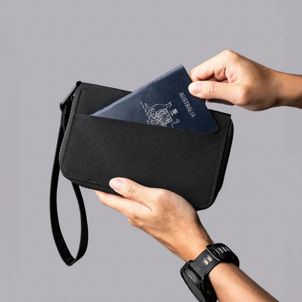 【Alpaka】Zip Passport Wallet 護照錢包｜輕便防盜旅行必備