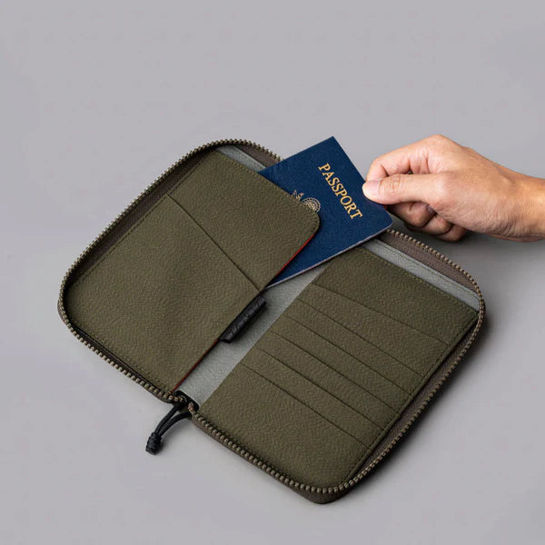 【Alpaka】Zip Passport Wallet 護照錢包｜輕便防盜旅行必備