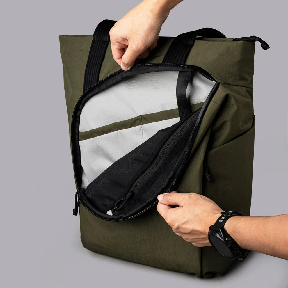 【Alpaka】Flow Totepack｜多功能背包手提包｜14L 容量輕便防潑水