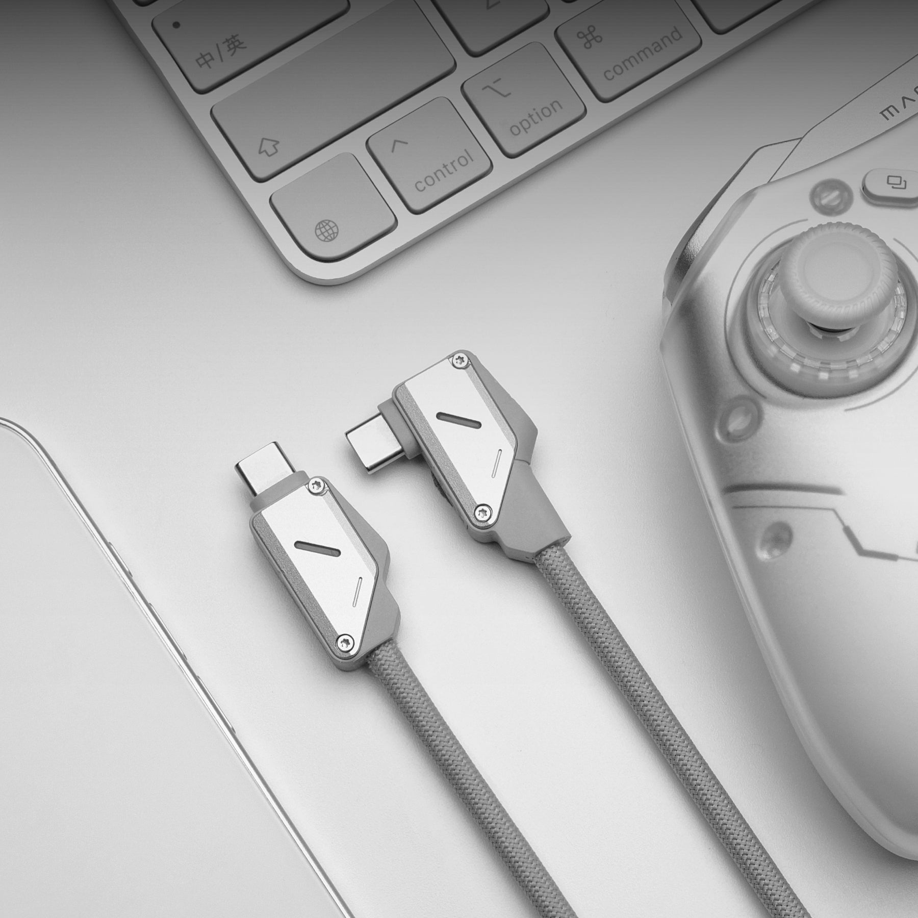 AULUMU M07 系列線材，支援 10Gbps 高速數據傳輸，適合外接 SSD。