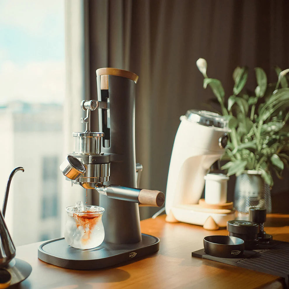 【IIkape】Alkaid i9 手動意式咖啡機｜手動螺桿驅動｜可變壓控萃