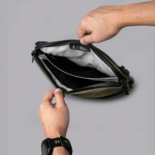 【Alpaka】Flight Sling Pro 側肩包｜2.5L｜隱藏式水瓶/雨具套｜8.3" 平板收納