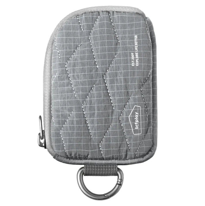 【Bitplay】Magnetic Quilted Mini Pouch 磁吸菱格小包｜隨身收納小包