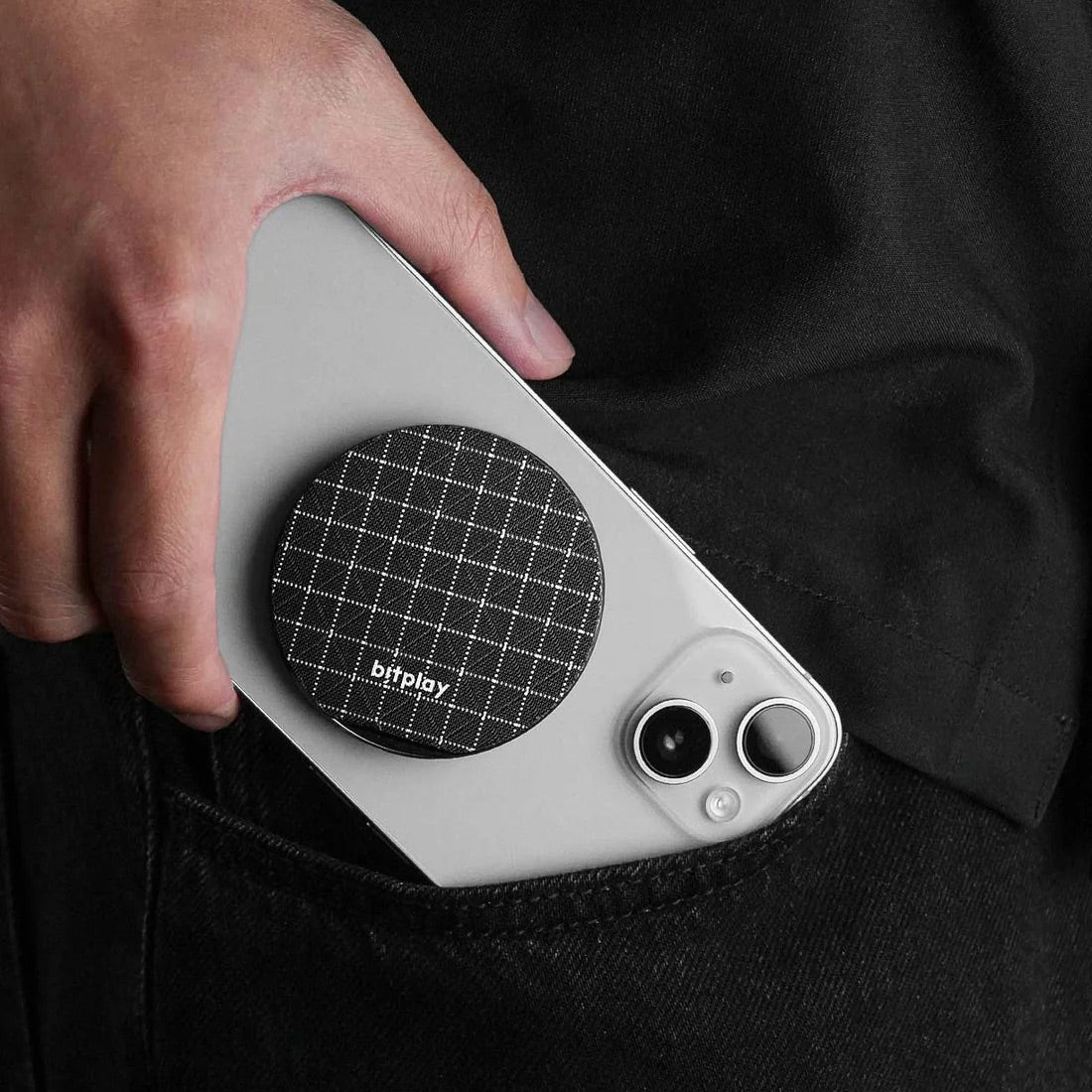 【Bitplay】MagSafe Free Phone Grip｜旋轉磁吸支架｜MagSafe兼容