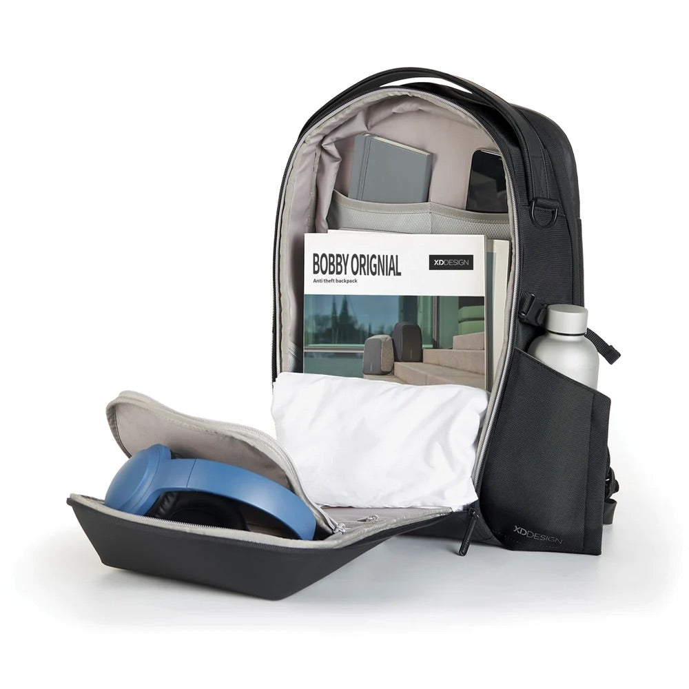 【Xddesign】BOBBY BIZZ Backpack 立體美型防盜商務旅行後背包｜18-25L可擴充・15.6吋筆電收納