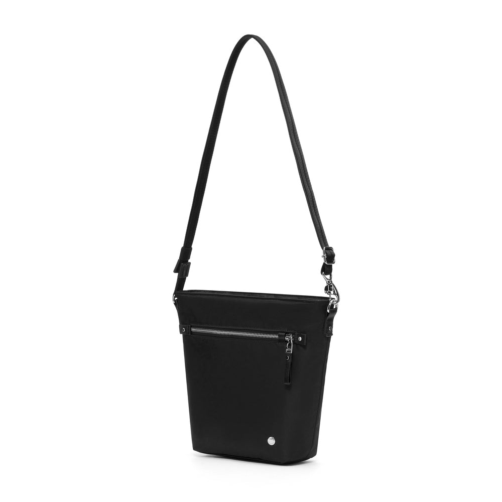 【Pacsafe】W 防盜斜背包3L｜時尚外型全面防護