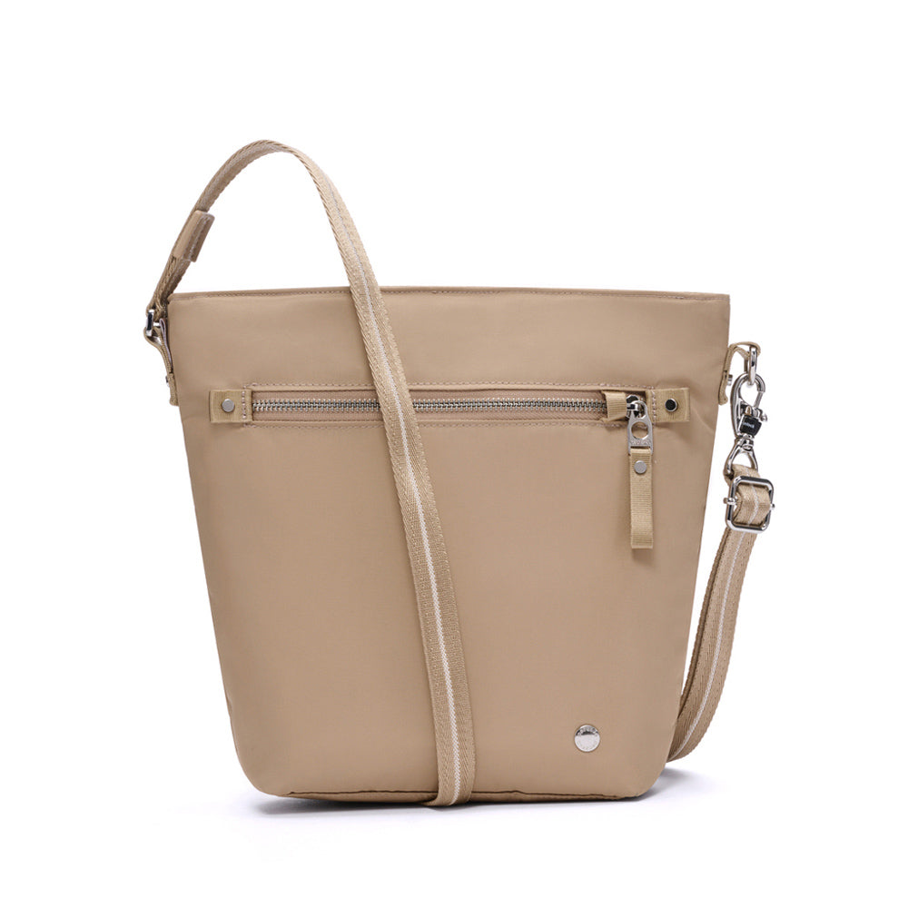 【Pacsafe】W 防盜斜背包3L｜時尚外型全面防護