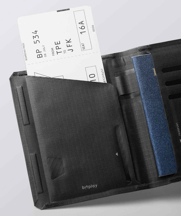【Bitplay】超薄機能護照套｜RFID 防護｜輕巧便攜